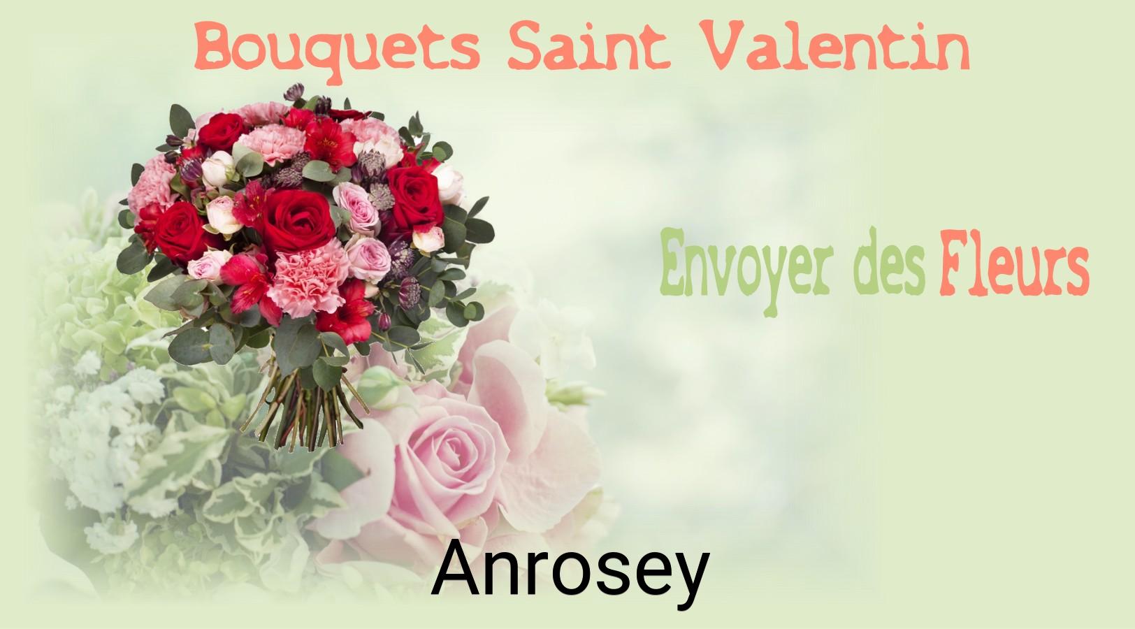 Roses de Saint-Valentin livrées à Anrosey